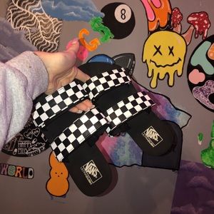 vans two strap slide